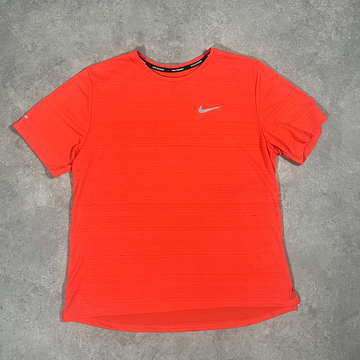 Nike - Miler T Shirt - Red