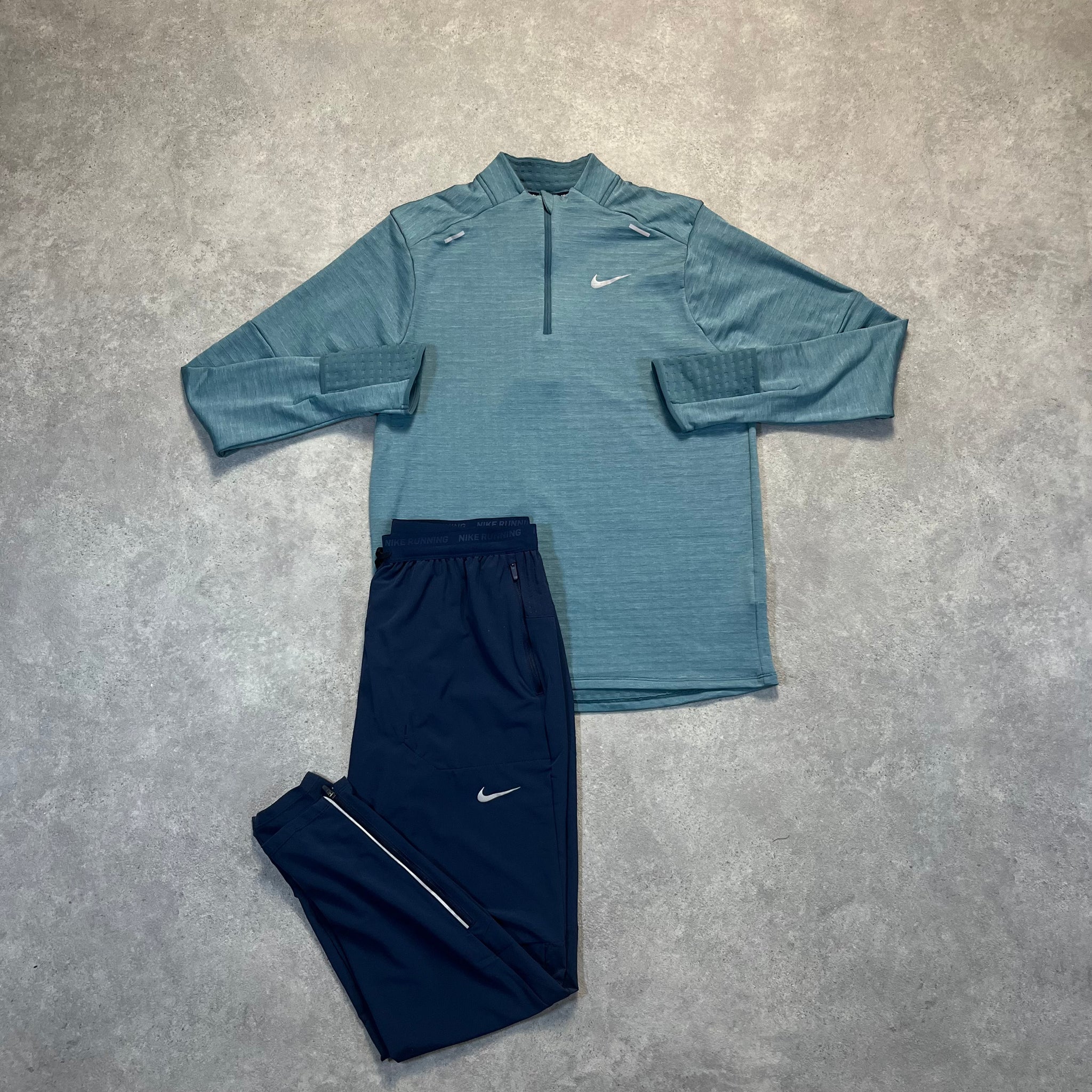 Nike Therma Sphere Aqua/ Navy Phenom Pants